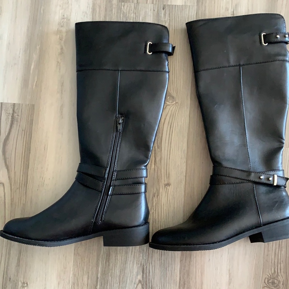 Lauren Conrad Black Boots Size 7.5